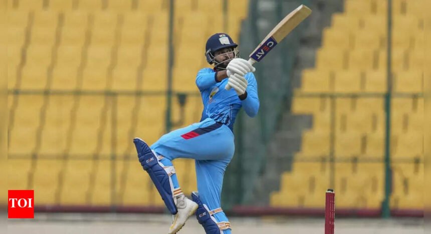 10 sixes! Magnificent Shreyas Iyer goes hammer and tongs in 51-ball century in Vijay Hazare Trophy | Cricket News