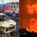 12 die, 40 vehicles gutted as tanker crash triggers blasts on Jaipur-Ajmer highway | India News