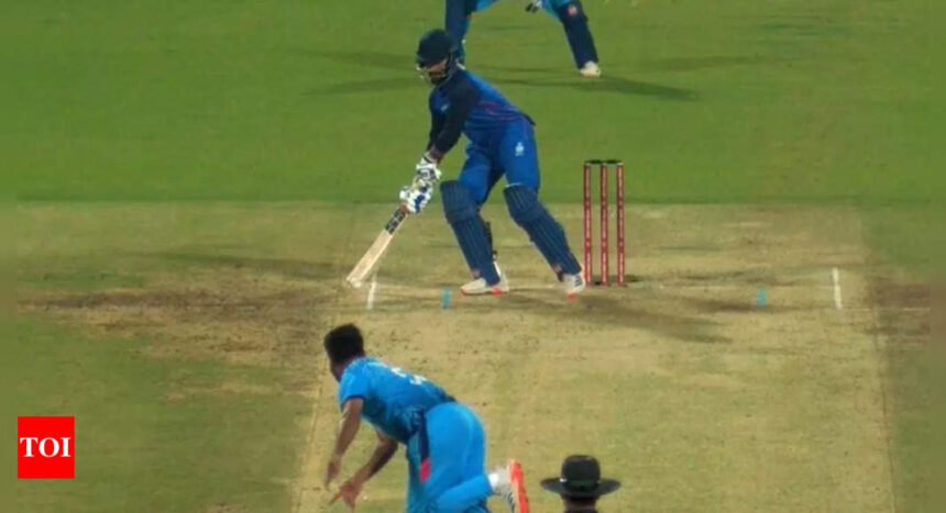 Chaos in SMAT Final: Umpire reverses on-field call, then re-reverses it, apologises after protest | Cricket News