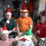 Christmas in space mystery: Astronauts’ festive photo sparks gravity-defying questions - 'Are they in film studio?'