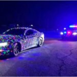 Christmas lights on cars: Is it legal in US? Police stop Ford Mustang driver in Wyoming