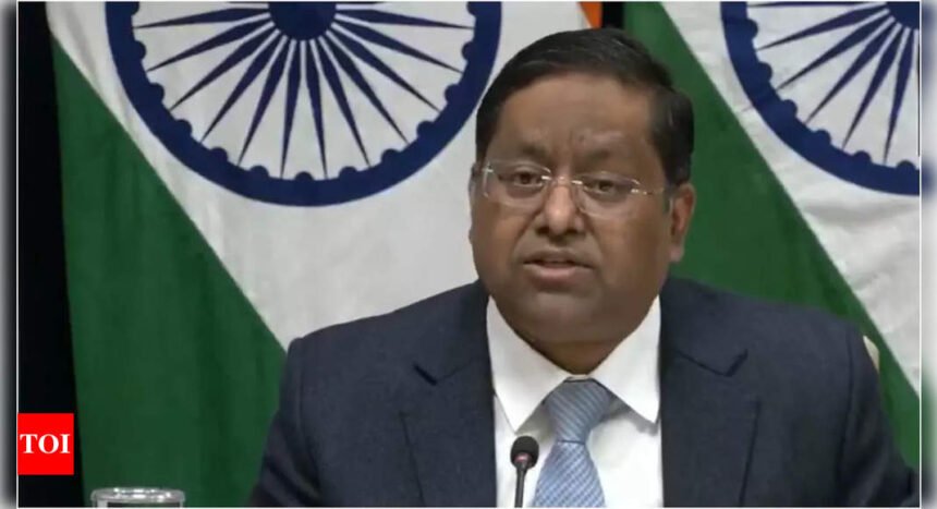 Closely following situation of Indian workers in Libya: MEA | India News
