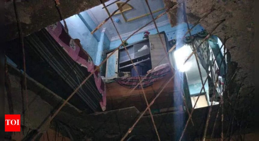 Couple injured as slab collapses in Nalasopara | Mumbai News