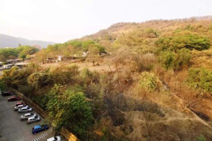 Despite warnings, illegal temple construction resumes on landslide-prone Belapur Hill | Mumbai News