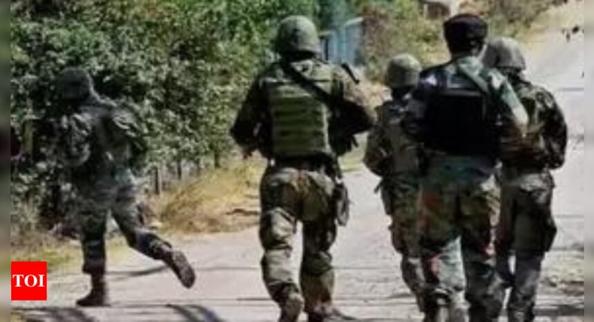 Encounter breaks out between security forces and terrorists in J&K's Kulgam | India News
