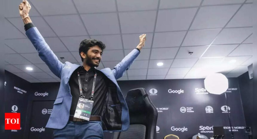 For youngest world chess champion D Gukesh, Tamil Nadu government announces a whopping cash prize of ... | Chess News