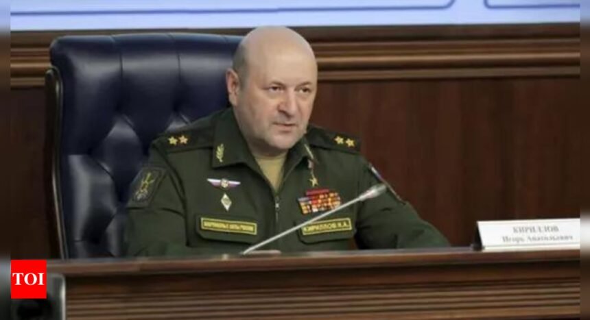 General Igor Kirillov highest-profile military official killed inside Russia since war