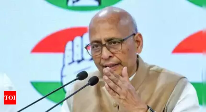 'I carry one Rs 500 note when I go to RS': Abhishek Singhvi reacts to allegations of cash found at his seat | India News