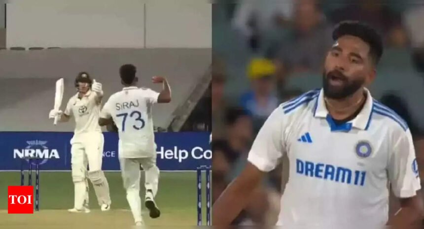 IND vs AUS: Mohammed Siraj risks ICC punishment for throwing the ball at Marnus Labuschagne | Cricket News