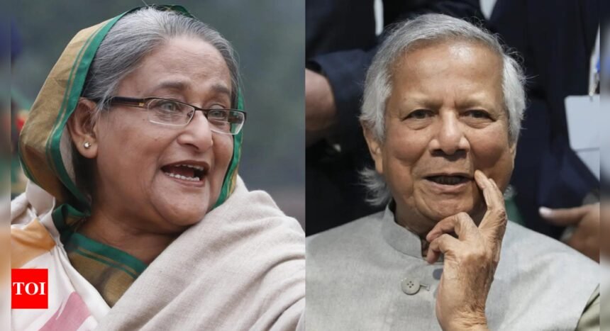 In first public address, Hasina accuses Yunus of 'genocide', persecuting minorities