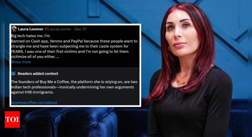 Irony! Laura Loomer rants against Indians, ends up asking for donations on app built by Indian techies: 'She can't escape them'