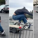 Is this Luigi Mangione skateboarding? Viral video leaves netizens stunned
