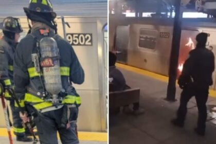 'It’s scary': Woman burned alive while sleeping in subway train in US