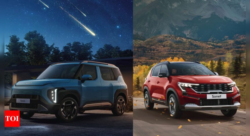 Kia Syros vs Kia Sonet: Dimensions, features, engine options and differences explained