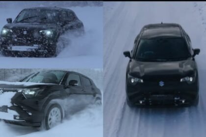 Maruti Suzuki e-Vitara All-Grip AWD testing in Snow: Details