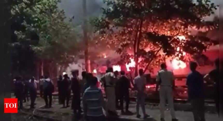 Mumbai: Fire breaks out in LBH coach at Western Railway’s Lower Parel Workshop | Mumbai News