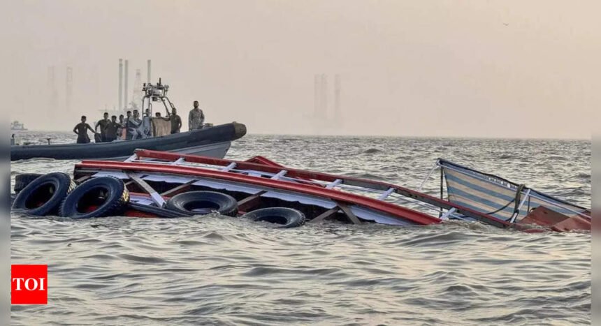 Mumbai ferry toll hits 14, boatmen question Navy trial in busy area | India News