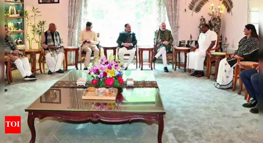 NDA to put up united front to take on opposition over Ambedkar | India News