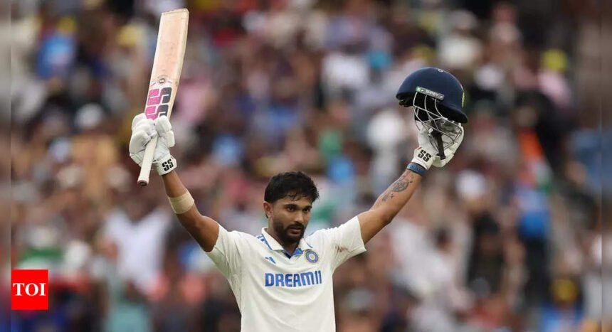 Nitish Reddy brings up maiden Test century amid high-tension drama in Melbourne - WATCH | Cricket News
