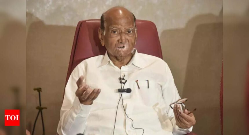 Pawar Urges Solapur Villagers to Demand Ballot Paper Elections Amid EVM Controversy |