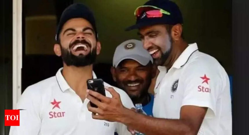 R Ashwin makes witty response to Virat Kohli's emotional farewell post | Cricket News
