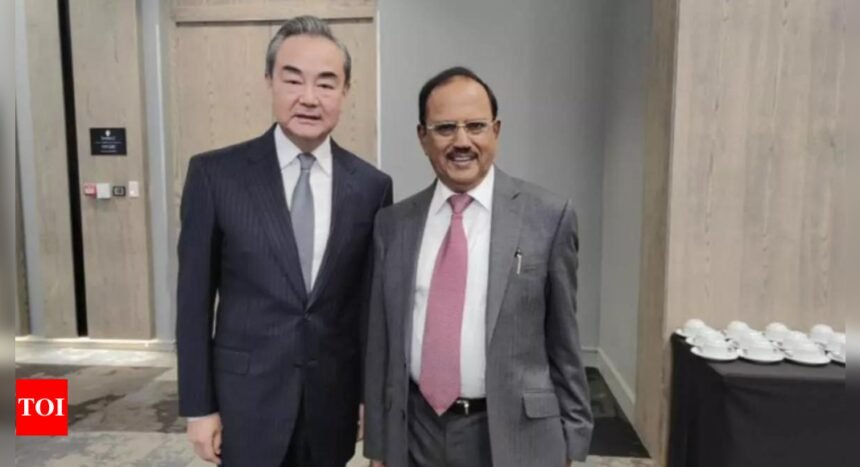 'Ready to work with India': China ahead of key meet between Ajit Doval and Wang Yi | India News