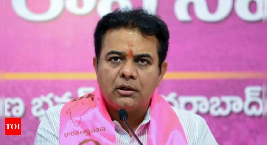 Rs 55 crore: KTR booked as prime accused in Formula E case in Telangana | Hyderabad News