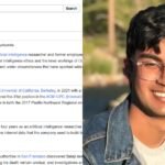 Suchir Balaji Wikipedia: What we learned from Open AI whistleblower Suchir Balaji's Wikipedia Page | World News