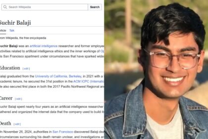 Suchir Balaji Wikipedia: What we learned from Open AI whistleblower Suchir Balaji's Wikipedia Page | World News