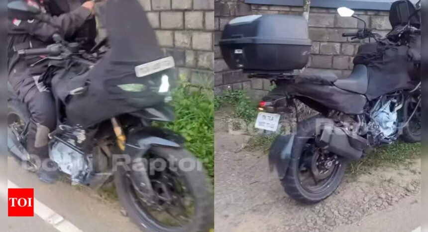 TVS Adventure bike spied testing for first time: What we know so far