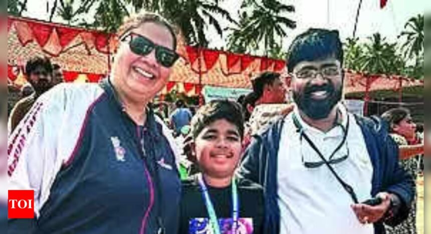 Teen who received kidney from dad makes a splash with 3-km Malvan lap | Mumbai News