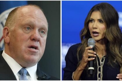Trump's homeland security pick Kristi Noem earns praise from border czar Tom Homan