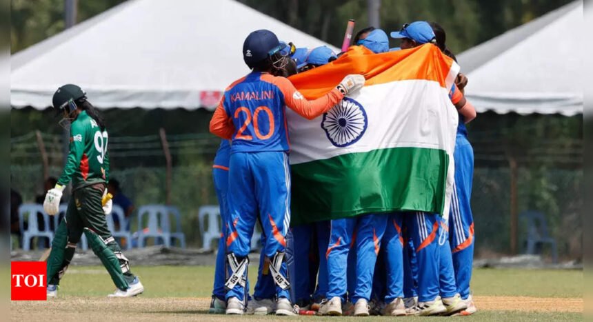 U-19 Asia Cup Women: India win maiden edition, beat Bangladesh by 41 runs