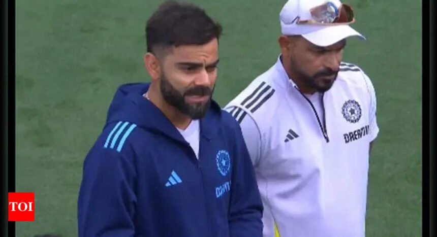 Virat Kohli: IND vs AUS: Day after 'shoulder-bump', Virat Kohli inspires team and fans on Day 2 at MCG - Watch | Cricket News
