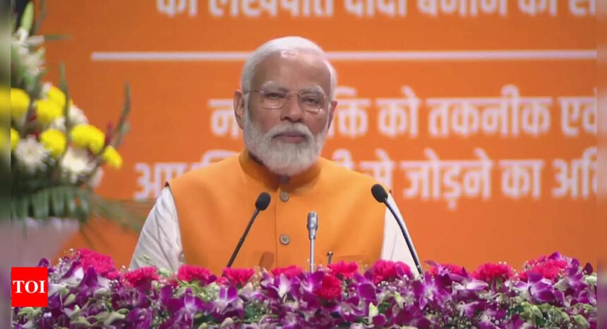 We gave jobs to 10 lakh youth in 18 months: PM Modi | India News