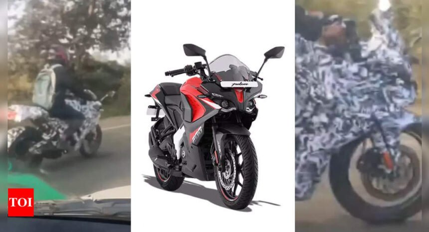 2025 Bajaj Pulsar RS200 spotted testing: What to expect