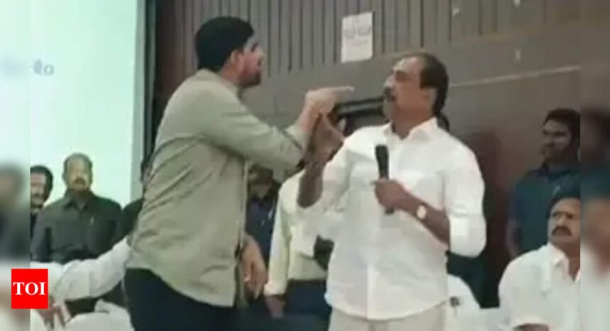 BRS MLA Padi Koushik Reddy arrested over alleged assault in Karimnagar | India News