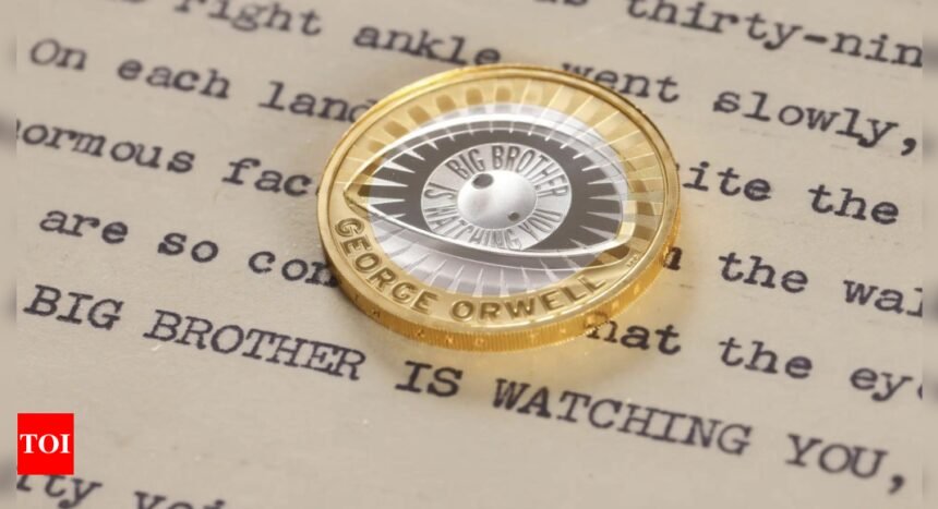 'Big Brother is watching you': Collector's coin marks George Orwell's death 75 years ago