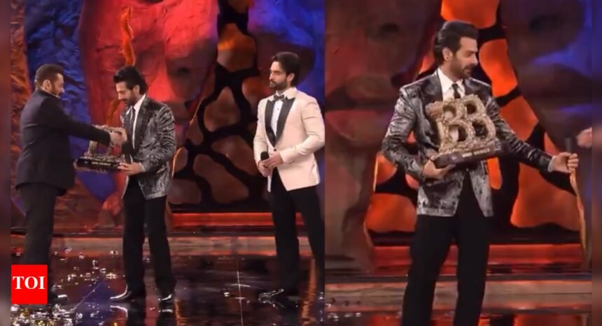 Bigg Boss 18 Winner: Karan Veer Mehra lifts the trophy; takes home Rs 50 Lakhs |