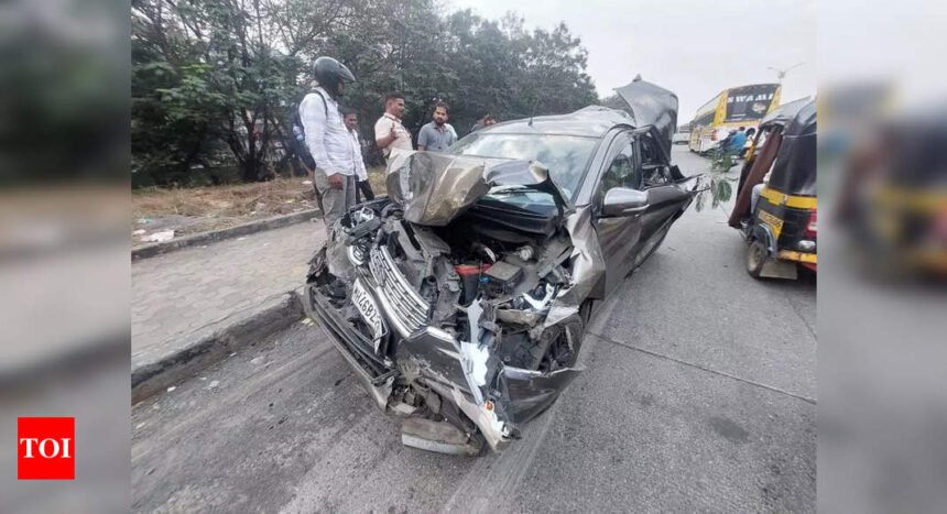 Biker killed as dumper hits 3 vehicles on Sion highway | Mumbai News