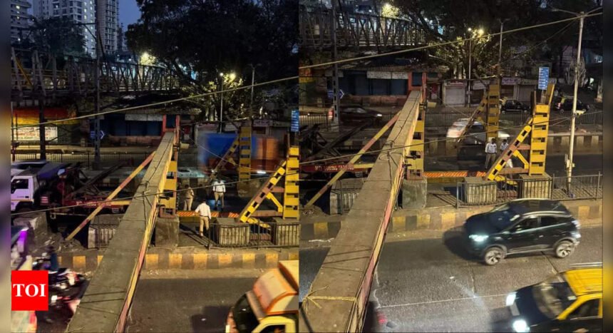 Bus scrapes King Circle railway bridge in Mumbai, traffic hit | Mumbai News