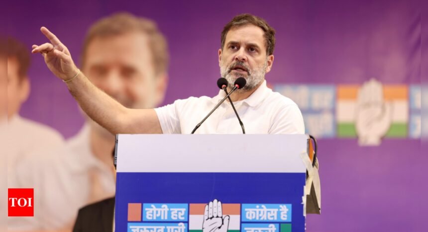 'Came in small car, but lived in 'Sheesh Mahal'': Rahul Gandhi takes jab at Arvind Kejriwal in rally ahead of Delhi polls | India News