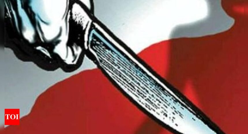 Colleague hacks woman with cleaver in office parking lot as people watch | India News