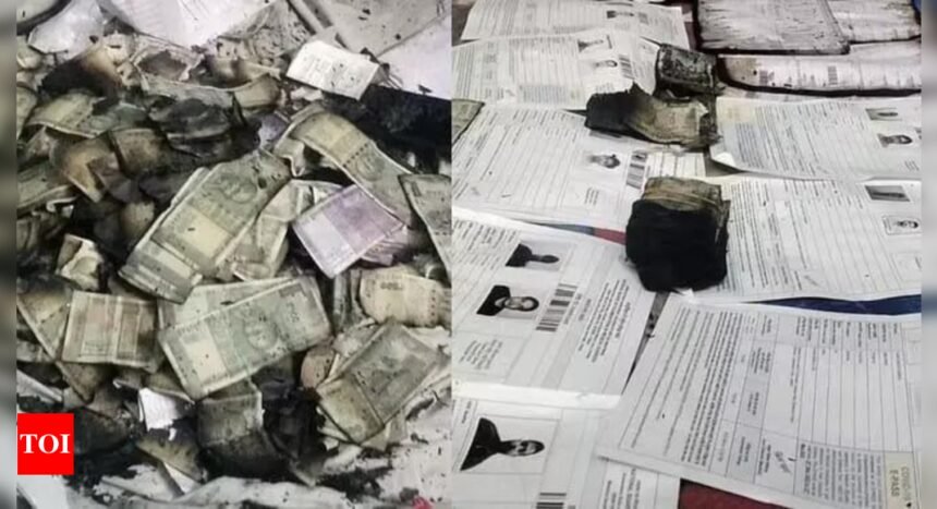 Cops find NEET admit cards, burned cash at Bihar hostel | India News