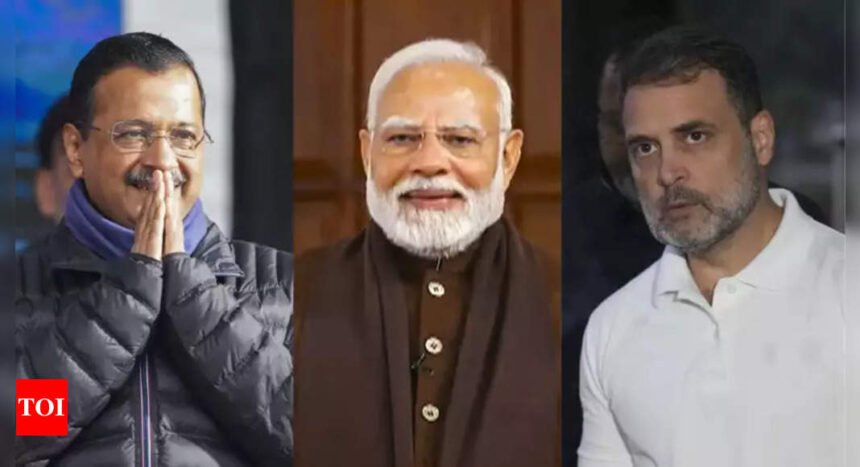 Delhi elections: Stage and pitch set in 3-way capital contest | India News
