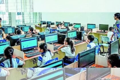 Digital divide: Working computers in just 57% of India's schools, internet in 54% | India News