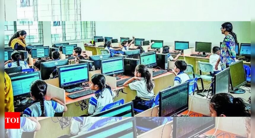 Digital divide: Working computers in just 57% of India's schools, internet in 54% | India News