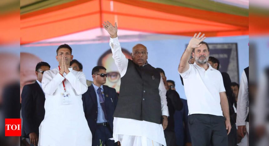 'Dip in Ganga won't remove poverty': Mallikarjun Kharge's dig at Amit Shah's Maha Kumbh visit | India News