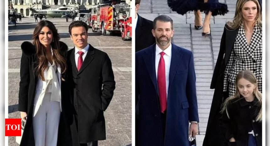 Donald Trump Jr: Kimberly Guilfoyle attends inauguration event, Donald Trump Jr's new girlfriend Bettina Anderson joins Liberty Ball