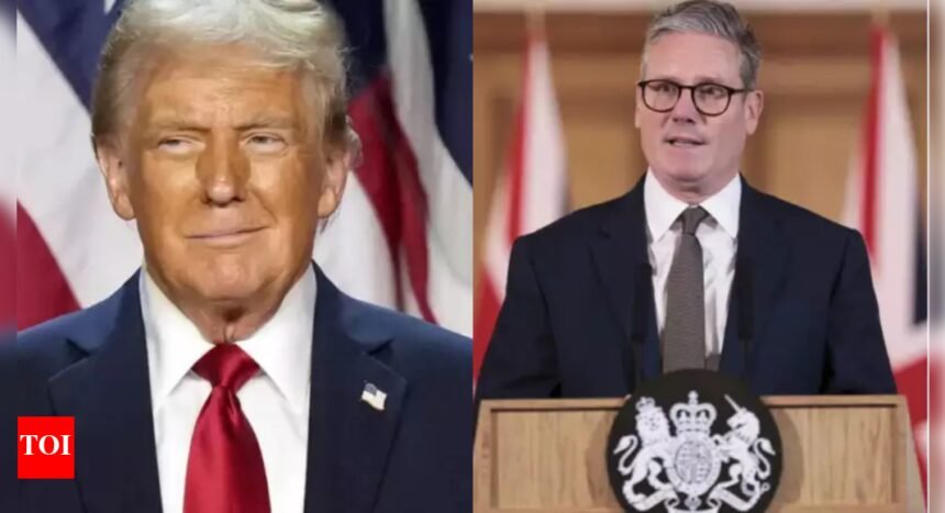 Donald Trump and Keir Starmer discuss US-UK relations over phone call, agrees to meet soon
